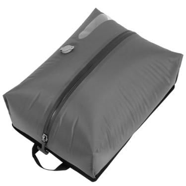 Imagem de Sacos de vácuo de 16 L para viagens, bolsa de compressão a vácuo com válvula unidirecional, impermeável, hermético, fecho de zíper, bolsa de viagem com janela visível para acampamentos frequentes