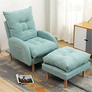 Imagem de Poltrona Reclinável Ajustável Com Repousa-pés, Cadeira De Sofá De 3 Posições Cadeiras De Cama Cadeiras Reclináveis, Poltrona Reclinável Para Sala De Estar Quarto, H