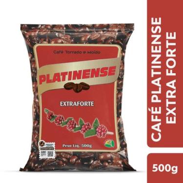 Imagem de Café Platinense 500g Extra Forte Torrado e Moído