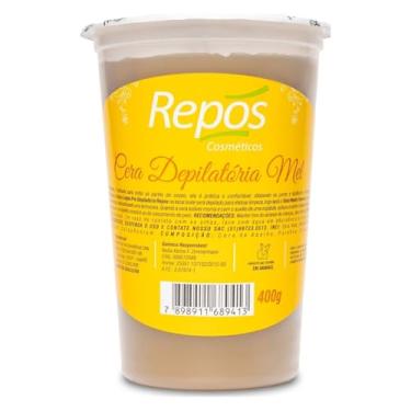 Imagem de Cera Depilatória Elástica para Depilação Repos 400g (400g, Mel)