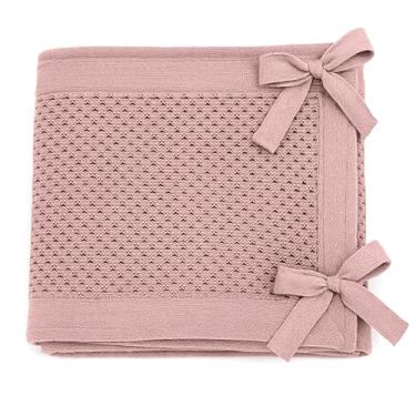 Imagem de Tela Protetora de Berço Respirável 4 Lados Flow em Tricot de Algodão Sustentável Rosa Velho – Aime Baby