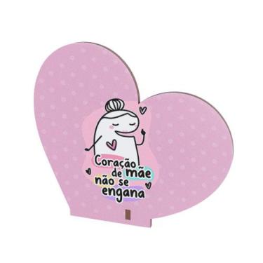 Imagem de Kit 15 Lembranças Dia Das Mães Mdf Coração Frase - DK Decor, Melhor mã
