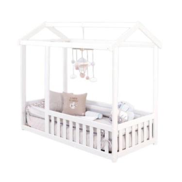 Imagem de Cama Casinha Montessoriano com Grade Nina Maray - Atacadão Maray, Bran