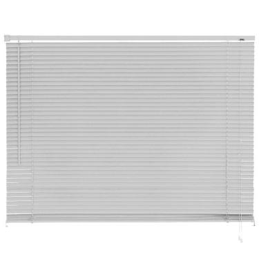 Imagem de Persiana Horizontal De Pvc Cinza 25 Mm E 120 X 160 Cm - Pr2914-5 - Pinceis Atlas