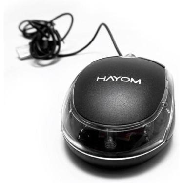 Imagem de Mouse Com Fio Usb Mu2914 Preto Hayom