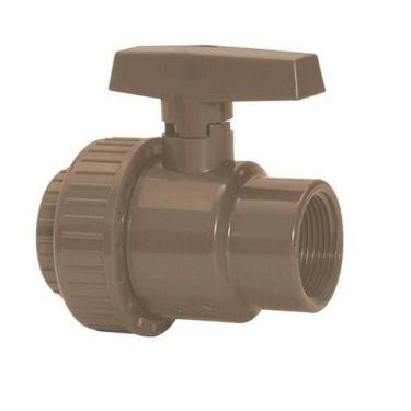 Imagem de Registro De Esfera Pvc Roscável 1.1-2`` - Amanco - Pressão 16kgf-cm2