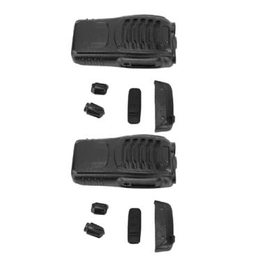 Imagem de Zyyini Kit de Reparo de Caixa de Rádio BF 888S, Capa de Substituição ABS Com Botão de Volume da Tecla Push to Talk Botão Seletor de Canal, para Reparo de Rádio de 2 Vias BF 888S