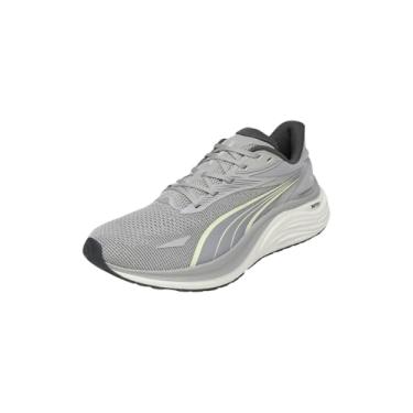 Imagem de PUMA Electrify Nitro 4 Tênis de corrida de estrada masculino, Gray Echo Gold Moon, 42 EU