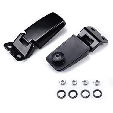 Imagem de Kits de dobradiça de vidro para porta traseira de dobradiça traseira para Nissan Armada 2004-2010 Infiniti QX56 substitui 90320-7S000 90321-7S000 90321-7S000 926-118