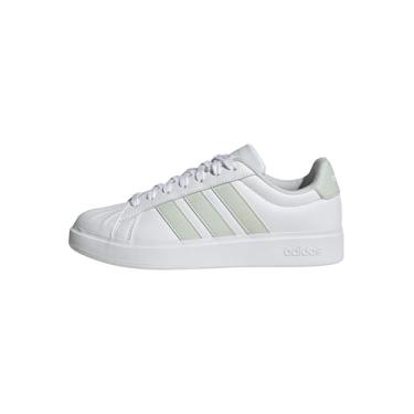 Imagem de adidas Tênis feminino Streetalk, Branco/linho verde/branco, 36