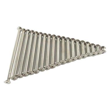 Imagem de Kit 5 Parafuso Pasta  Parafuso Fichário  Encadernação  Álbum  Pino - L