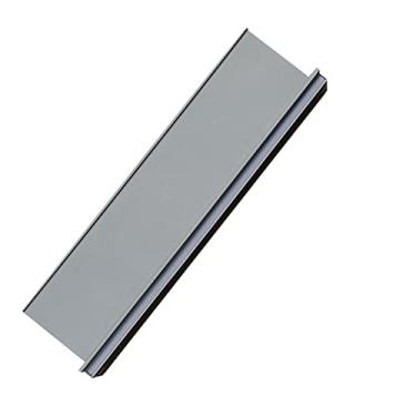 Imagem de Prateleira de parede de alumínio, eletrodomésticos e equipamentos Prateleiras de metal com luz LED para decoração de sala de estar, restaurante, garagem, organização de armazenamento de despensas (Cor