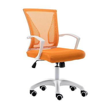 Imagem de Mesa de computador ergonomia de escritório de malha de elevação de assento de elevação executiva reclinável para escritório dormitório de estudante