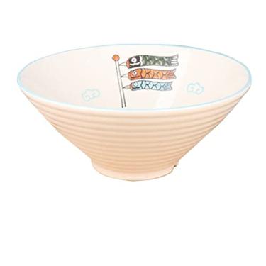 Imagem de WYUYIWH Tigela criativa tigela de ramen de cerâmica grande Ajisen tigela de macarrão de carne bovina de consumo comercial tigela de macarrão sopa (Cor: 11)