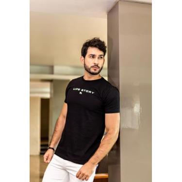 Imagem de Camisa G masculina preta - Lá Casa Das Camisas 