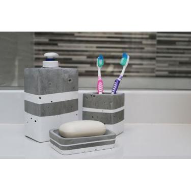 Imagem de Kit de banheiro - Cravos utilidades