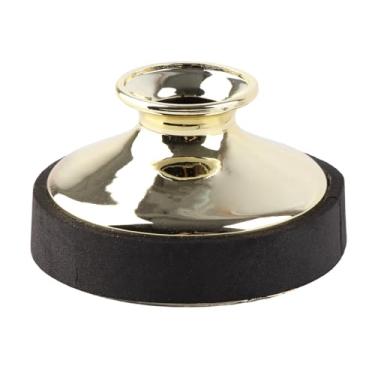 Imagem de Zerodis Alto Sax S -Mute Premium Quality, Leve ABS Sax Mudo para Alto, Prata, Ouro, 1 X Silencioso, Bom Assistente, Funciona Bem, Ajuda a Se Absorver na Prática do Saxofone (Ouro)