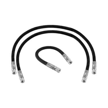 Imagem de Kit de mangueira de arado de neve resistente 1/4x42 e 1/4x16 adequado para Western Fisher Replace 56616 56617 56591 56592