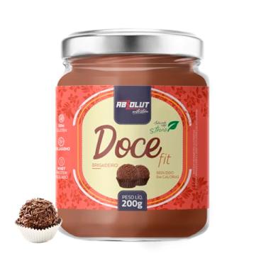 Imagem de Doce Fit Com Whey Protein Isolado E Colageno Sabor Brigadeiro 200g