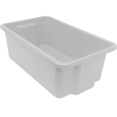 Imagem de Caixa organizadora multiuso 9 litros - 42034 (Branco) - Presto, Branco