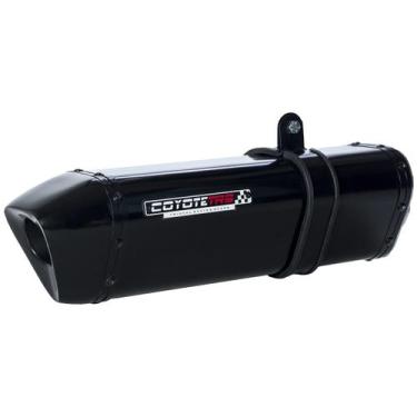 Imagem de Escape / Ponteira Coyote TRS Tri-Oval Alumínio - GSX 650 F / Bandit 65