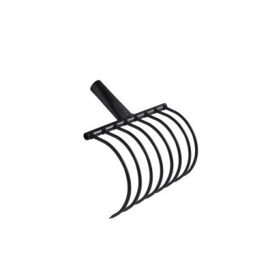 Imagem de Garfo Curvo de Ferro Reforçado Para Silagem Olibox - Campeira