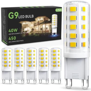 Imagem de Lâmpada LED TJOY G9 4W, 6000K branca diurna, equivalente a halogênio d