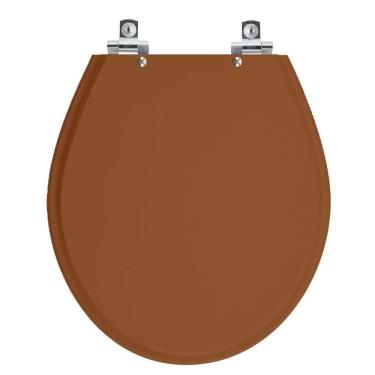 Imagem de Assento Sanitário Soft Close Carina Laranja Para Vaso Ideal Standard