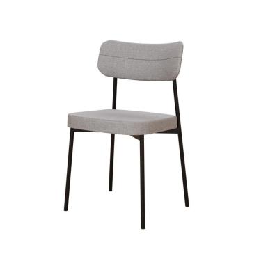 Imagem de Cadeira Mynna Fixa C/4 Pes 525 X 470 X 790 Mm C/1 Un. Corriente Cinza Claro Corriente Cinza Claro