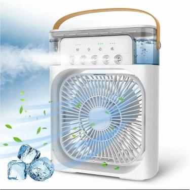 Imagem de Mini Ventilador Climatizador Portátil Ambiente Aconchegante