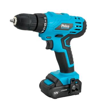 Imagem de Parafusadeira sem Fio 12V 2 em 1 Force PPF12 Philco Bivolt