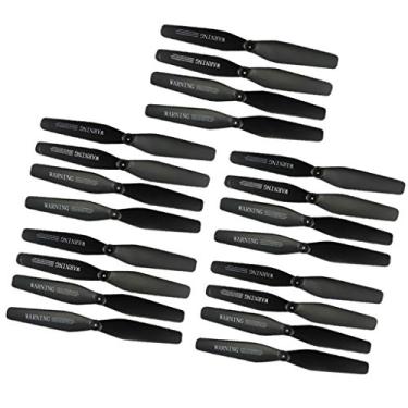 Imagem de 20 hélices de drone para acessórios quadricóptero, preto
