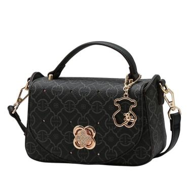 Imagem de Bolsa Feminina Estilo Moderno Torção Brilho Ursinho Chenson