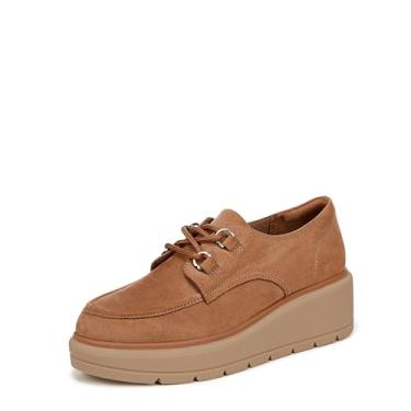 Imagem de Dr. Scholl's Shoes Oxford moderno feminino, Microfibra marrom mel, 35