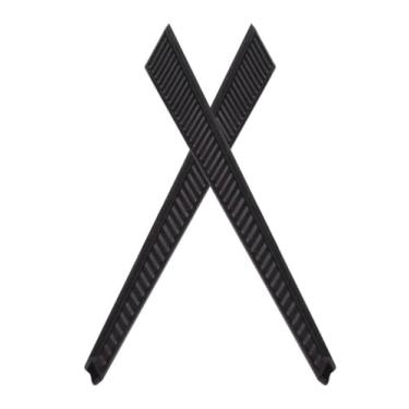 Imagem de Locitudde Meias de borracha de substituição para óculos Oakley Mercenary OO9424 OO9424F armação de óculos de sol 1 par, Preto, 65mm