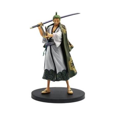 Imagem de Figuras De Ação De Anime One Piece, Luffy, Ace, Sanji, Sabo, Zoro, Bon