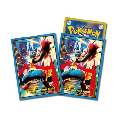 Imagem de Pokemon Card Game 65ct Deck Shield Mega Lucario