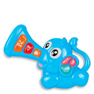 Imagem de BABY LAND ELEFANTE MUSICAL AZUL