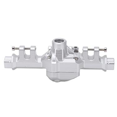 Imagem de CUOFYUNL RC Liga de Alumínio Carcaça do Eixo Traseiro Substituição da Ponte Traseira para Carro RC 1:10 (Prata)