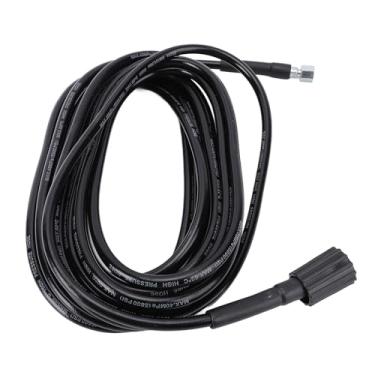 Imagem de RiToEasysports Mangueiras de Máquina de Lavar, Mangueira de Alta Pressão de 6 Pés, Substituição Universal de Conector de Metal de Borracha para Carro, Rv, Barco, Casa, Limpeza de Concreto (#11)