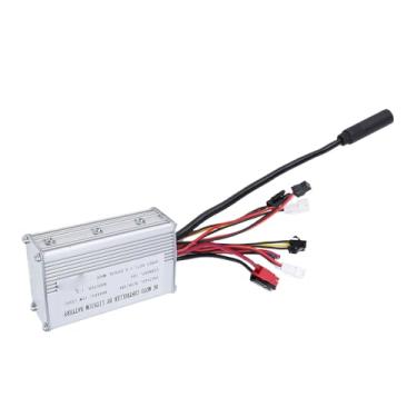 Imagem de SPYMINNPOO Controlador de Velocidade, Controlador de Bicicleta Elétrica de Onda Quadrada Sem Escova 15A Com Fio Leve, Carcaça de Liga de Alumínio para Motor de 250 W, Dissipação de Calor Aprimorada