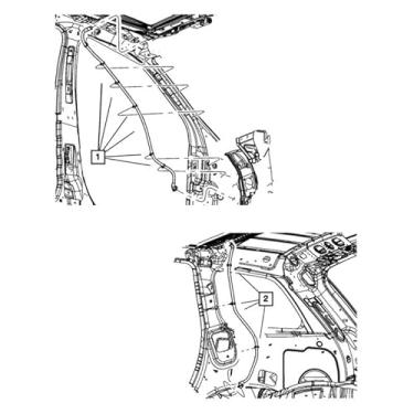 Imagem de Mopar 68251824AA Mangueira de drenagem de teto solar