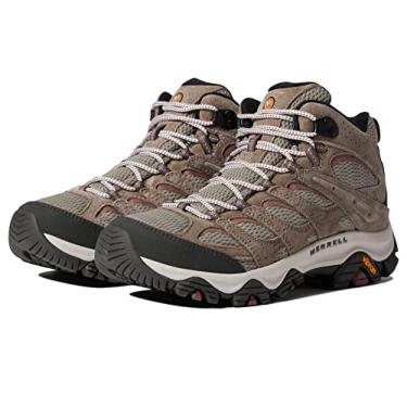 Imagem de Merrell Tênis feminino Moab 3 Mid, Falcon, 38, Marrom, 36