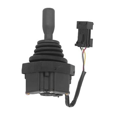 Imagem de Alça de joystick de empilhadeira 7919040093 Controle sensível de controlador de joystick ABS de alta resistência para Linde R14 R16 R20 115 R14SP R16SP R18SP 1123 Empilhadeira