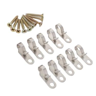 Imagem de ZAWELIYO 20 Peças Ganchos de Parafuso de Luzes de Corda Ganchos Decorativos Multifuncionais para Exibição de Luzes LED No Escritório e Jardim