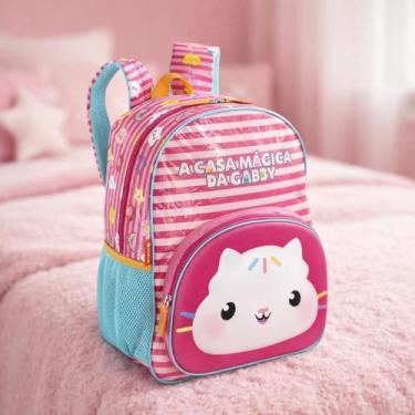 Imagem de Mochila Grande Casa Magica da Gabby Amizade Original Sestini