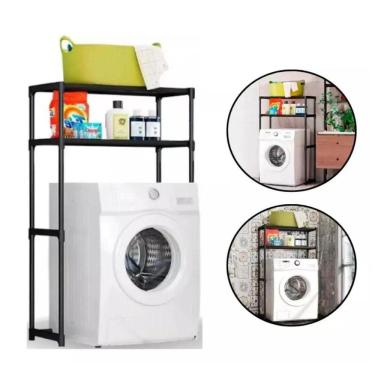 Imagem de Organizador Prateleira Cozinha Banheiro 2 Andares Sapateira Armario