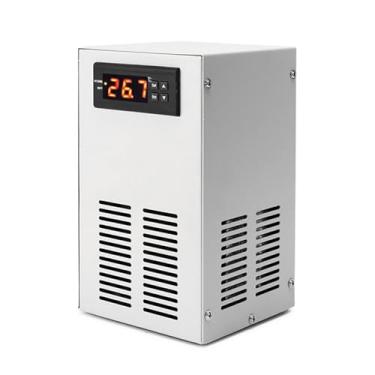 Imagem de Resfriador de Aquário, Máquina de Resfriamento de água para Tanque Inteligente Com Controle de Temperatura para Tanques de Peixes Domésticos de 20L (200L/H)