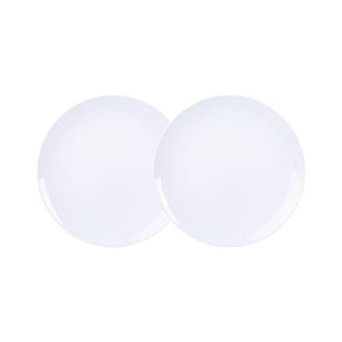 Imagem de Jogo 2 Pratos Rasos Sophia Em Porcelana 28 Cm Tramontina