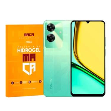 Imagem de Pelicula De Hidrogel Realme C61 Hd/fosca Frente E Verso